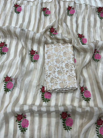 Beautiful tissue silk saree