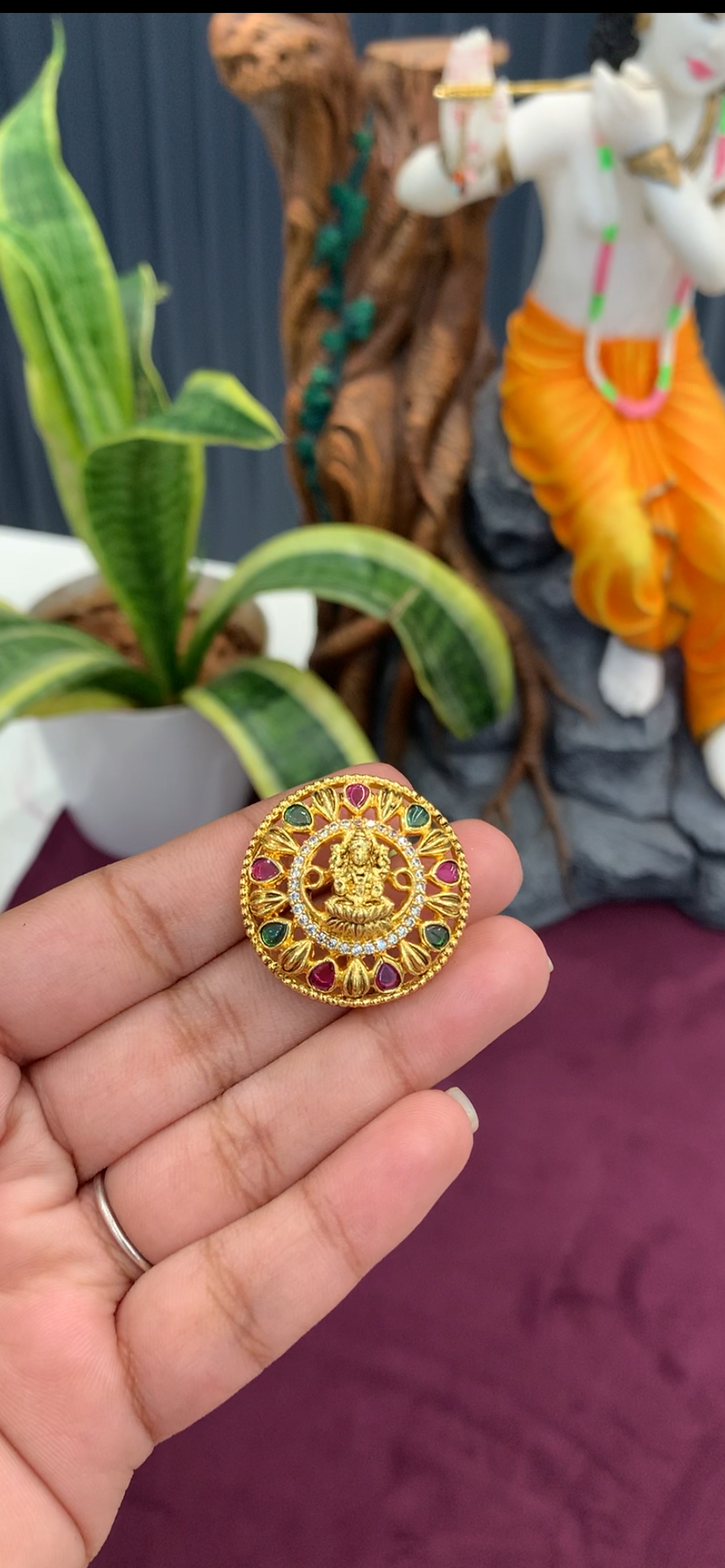 Beautiful multi stone sun & moon hair pins with backhook