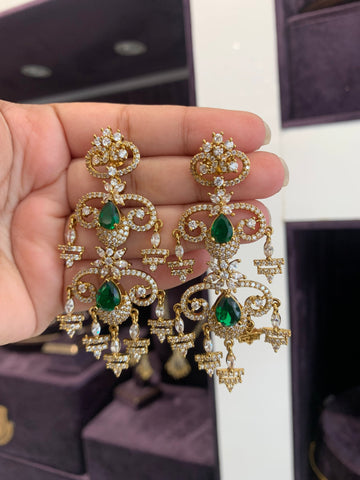 Beautiful Mehandi Chandbalis