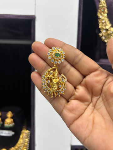 Beautiful Krishna pendant with backhook