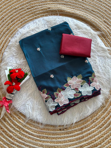 Superb soft Kota doriya saree