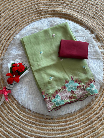 Superb soft Kota doriya saree