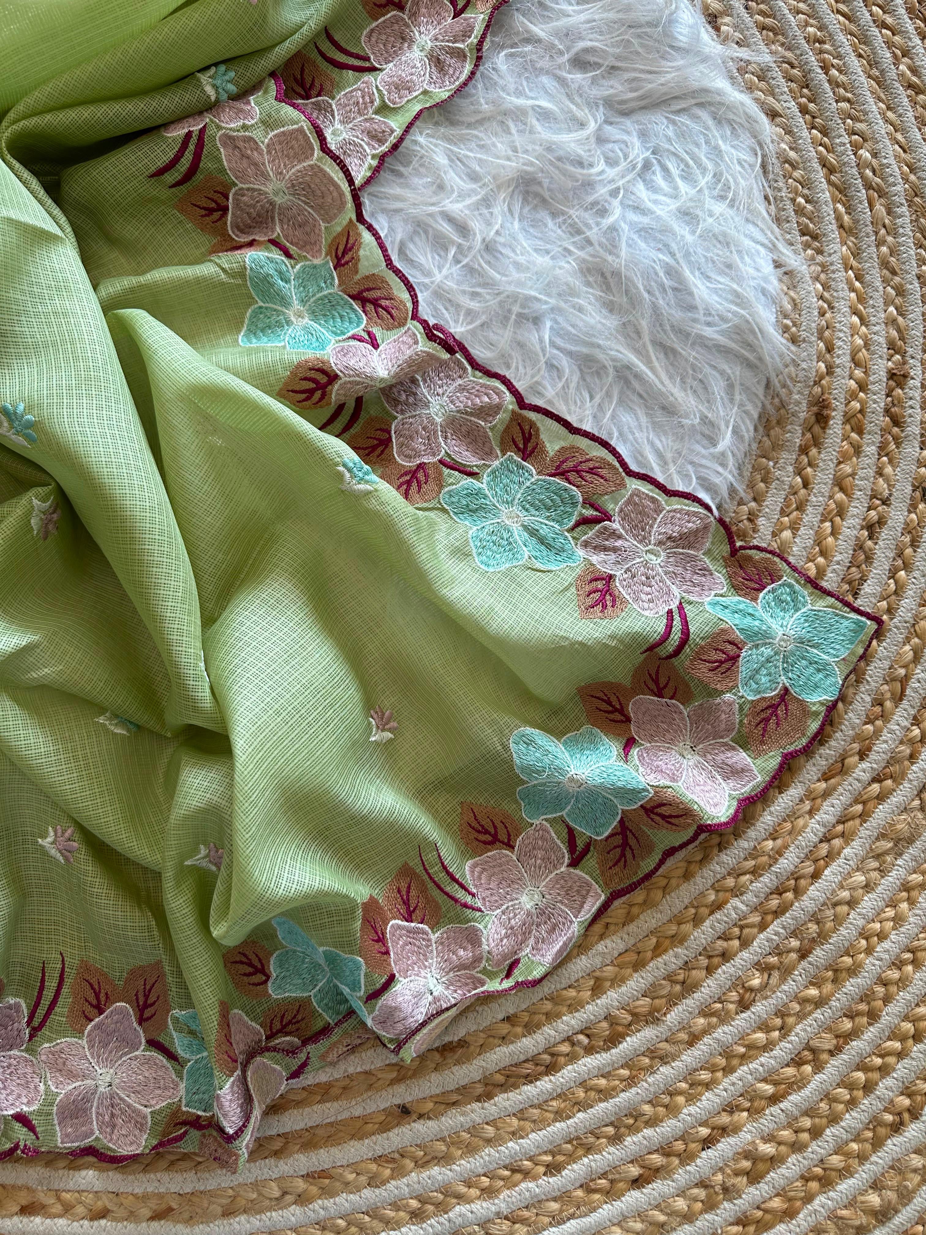 Superb soft Kota doriya saree