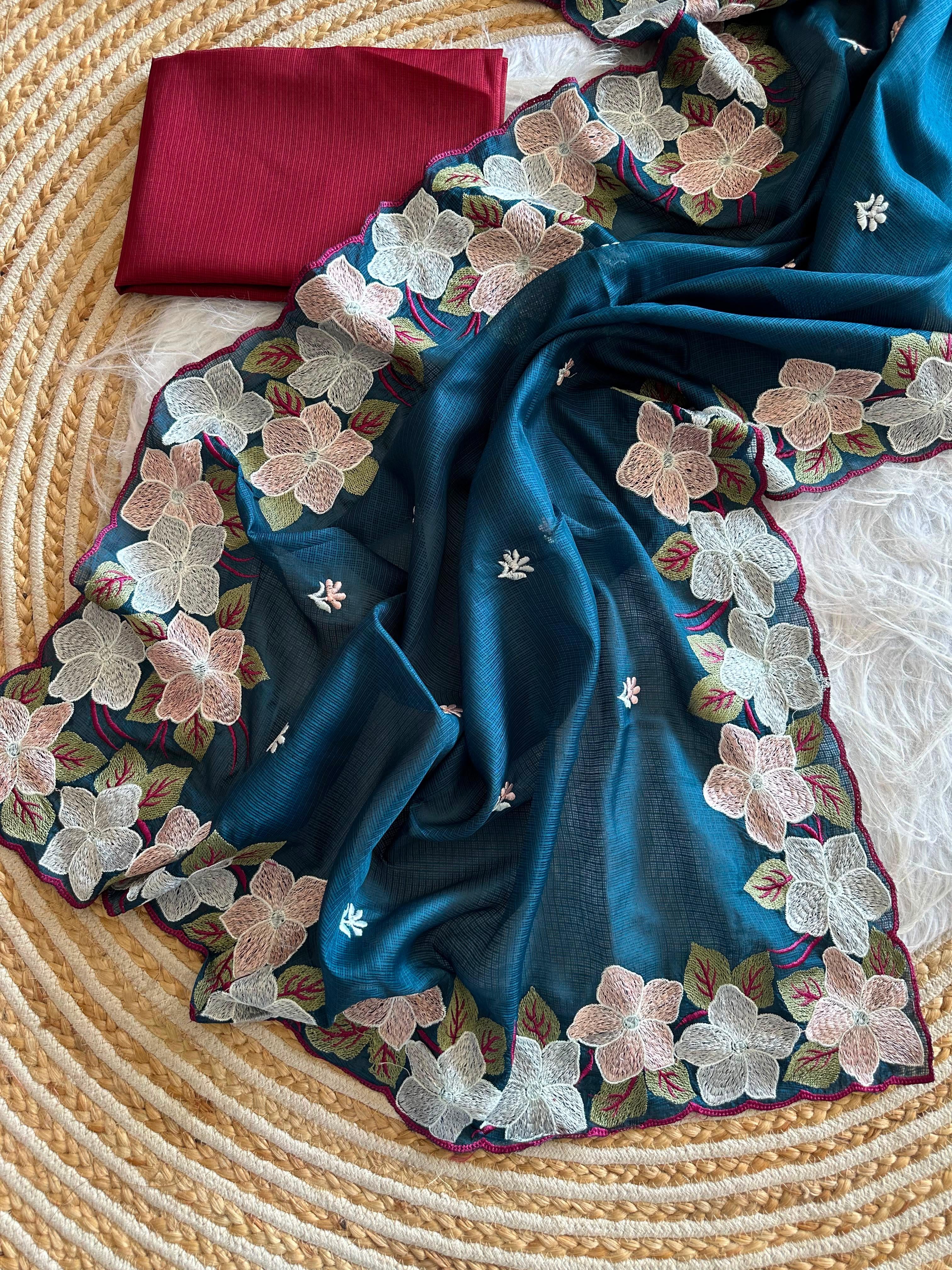 Superb soft Kota doriya saree