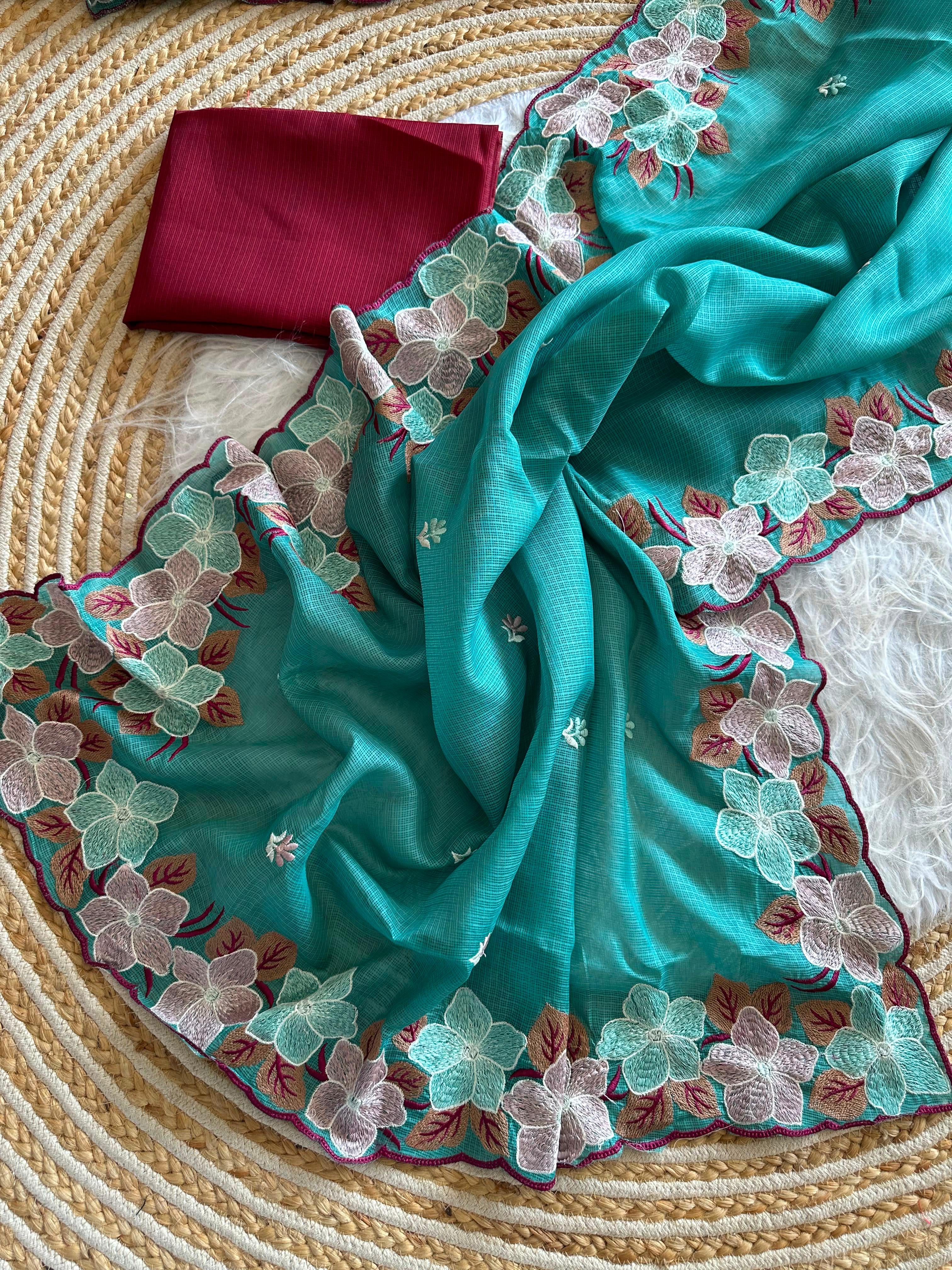 Superb soft Kota doriya saree