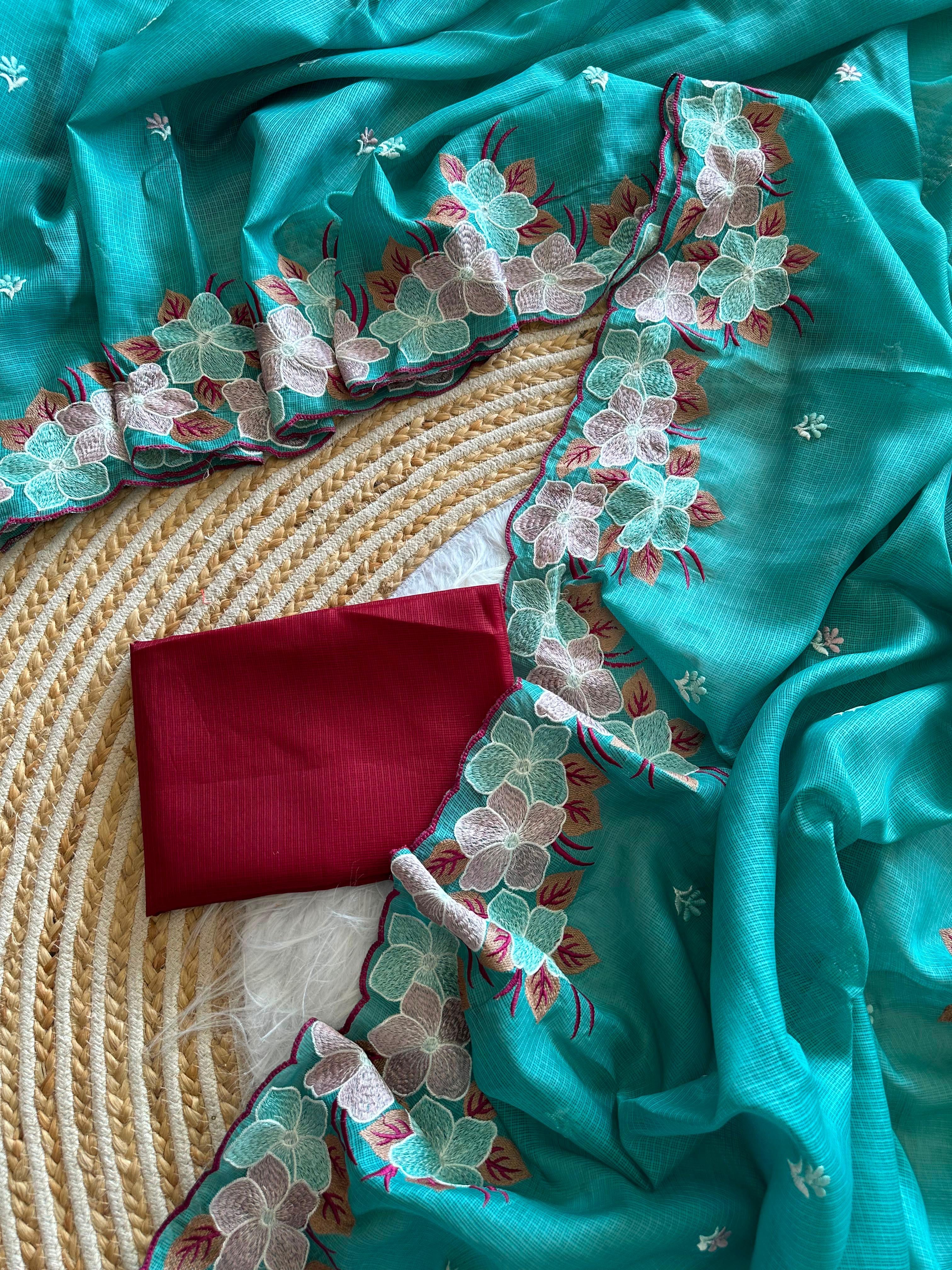 Superb soft Kota doriya saree