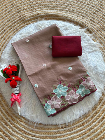 Superb soft Kota doriya saree