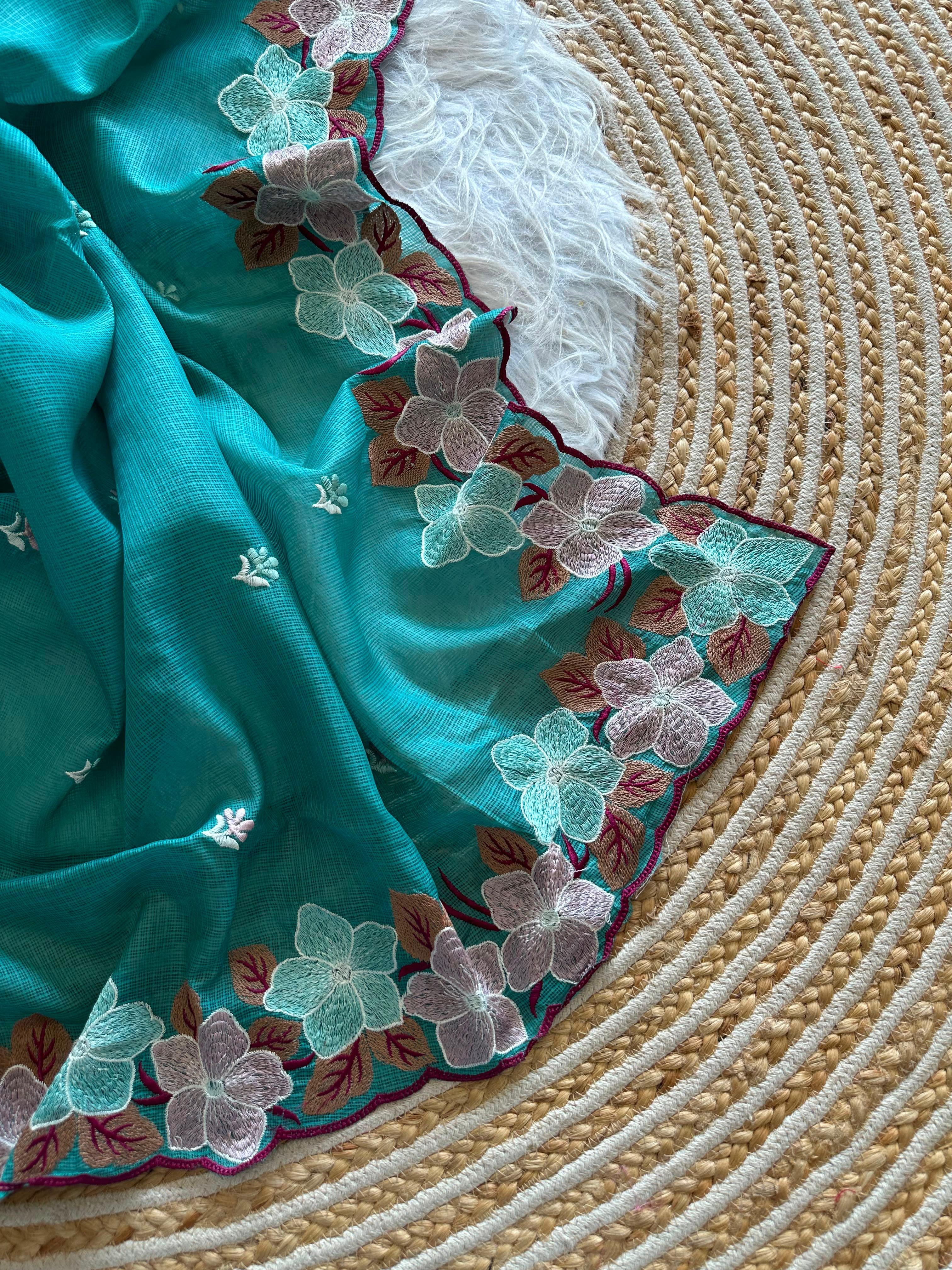 Superb soft Kota doriya saree