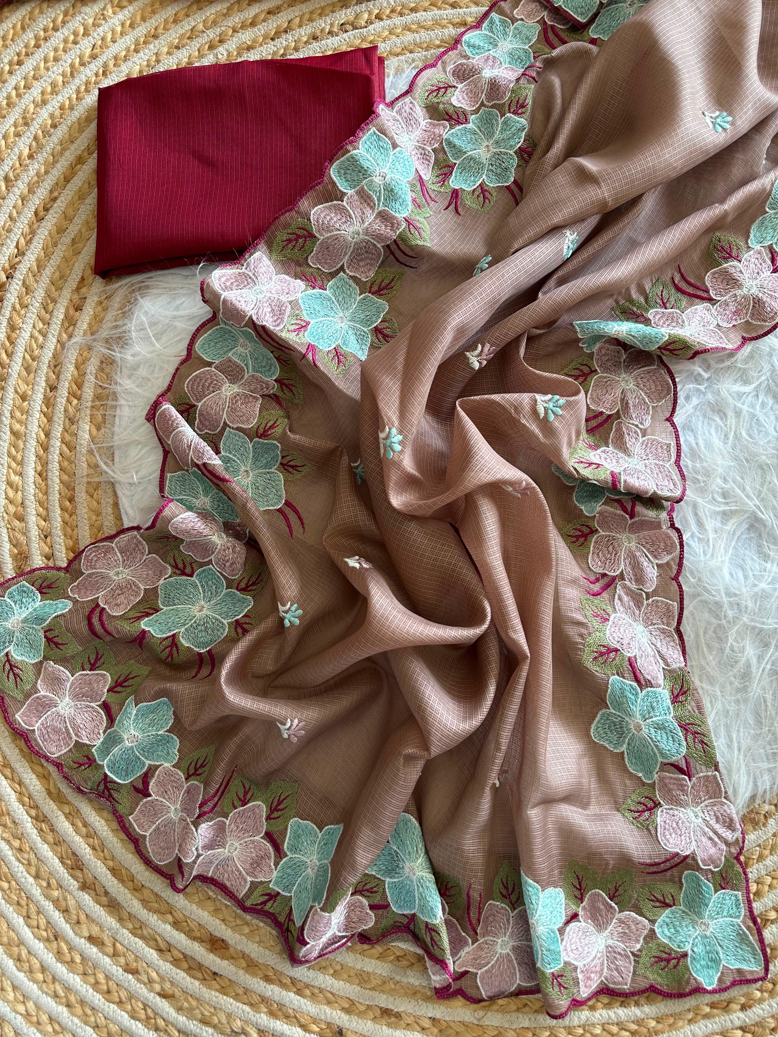 Superb soft Kota doriya saree