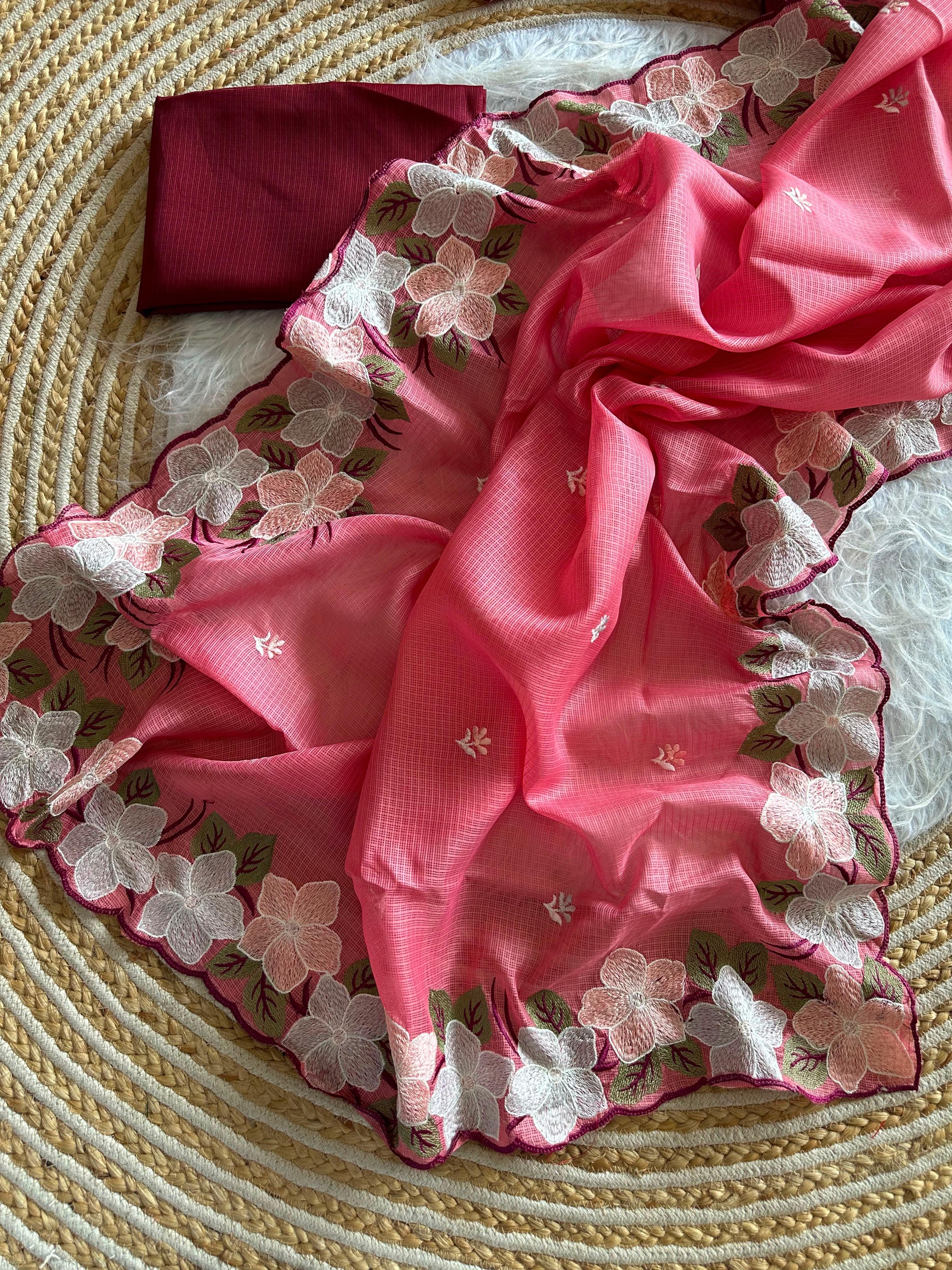Superb soft Kota doriya saree