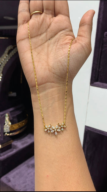 Cute locket with chain 18 inch long