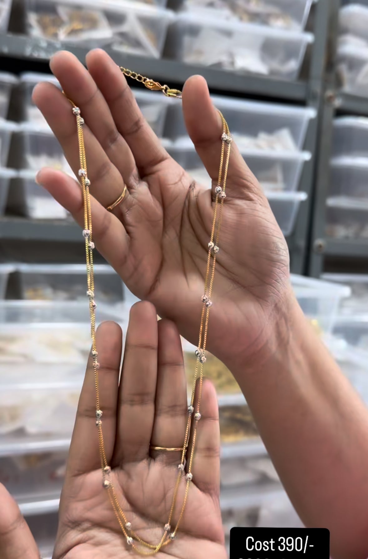 Beautiful fancy 2 step chain
