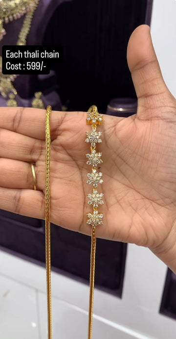 Beautiful thali chain 24 inch and hook
