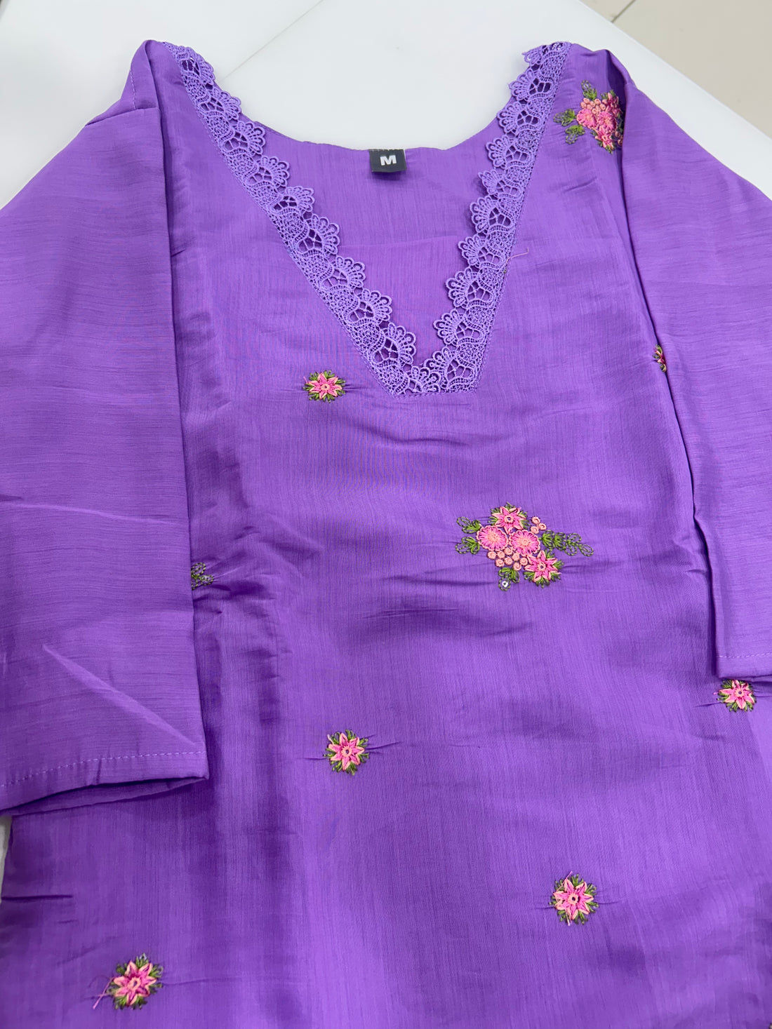 Mul chenderi A-line frock