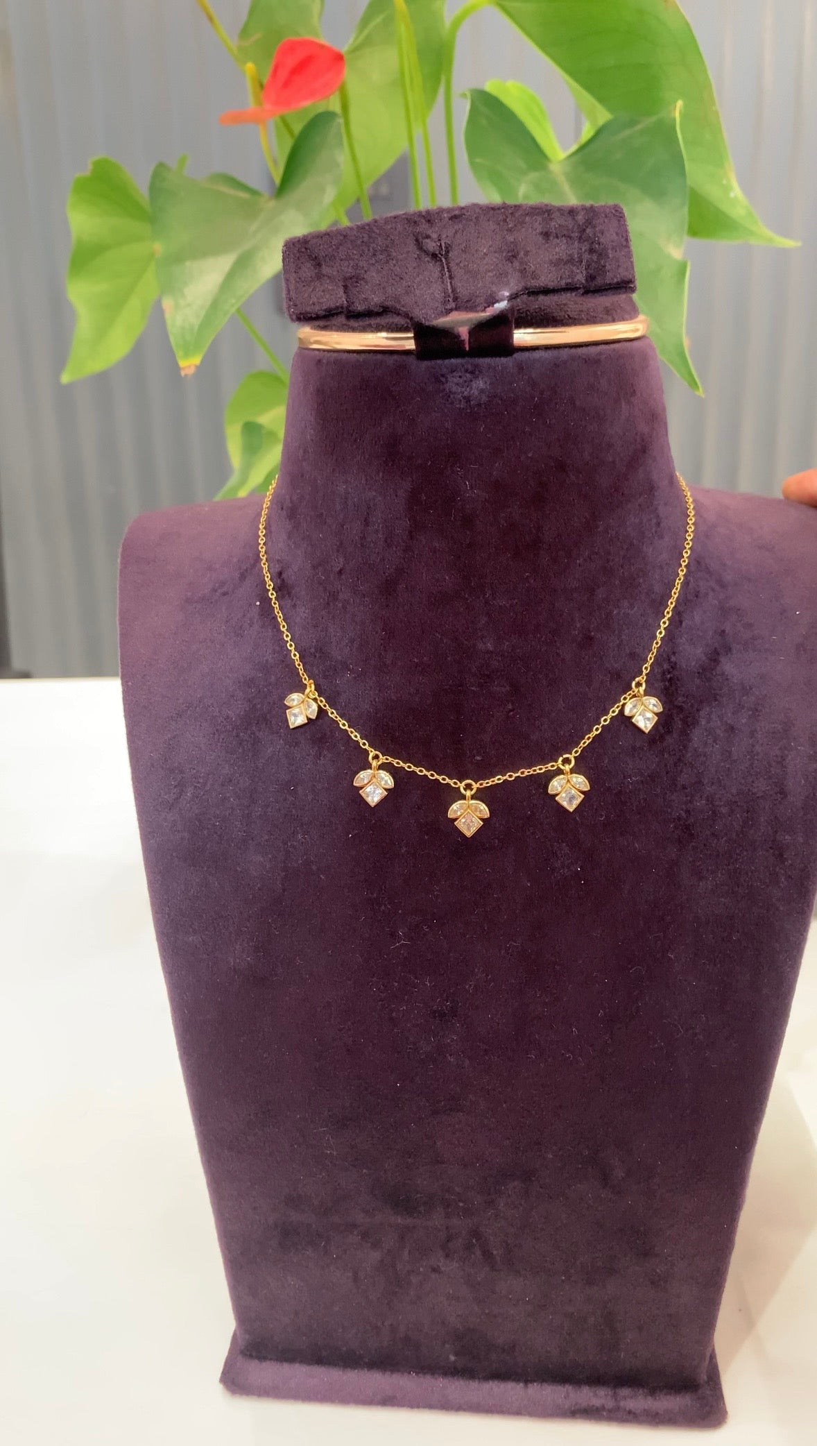 Beautiful drop lockets chain