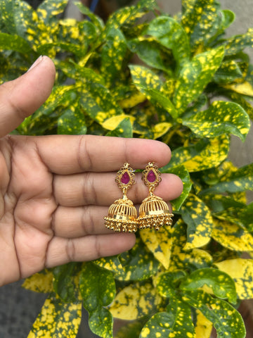 Beautiful dailywear micro plated jumkis with screwback