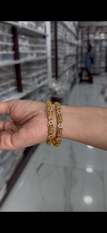 Beautiful lakshmi devi Bangles