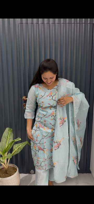 Kota straight cut 3-piece set