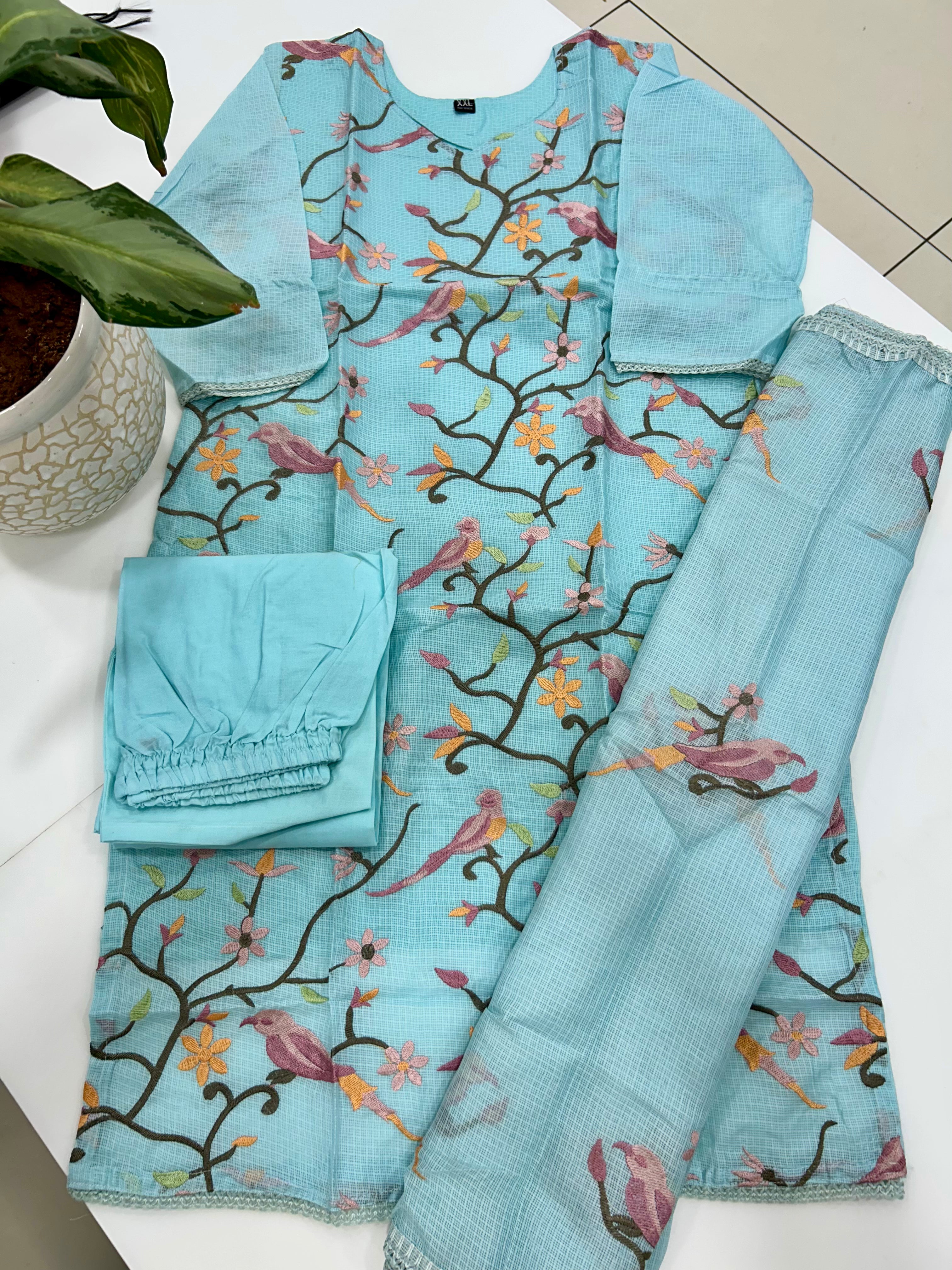 Kota straight cut 3-piece set