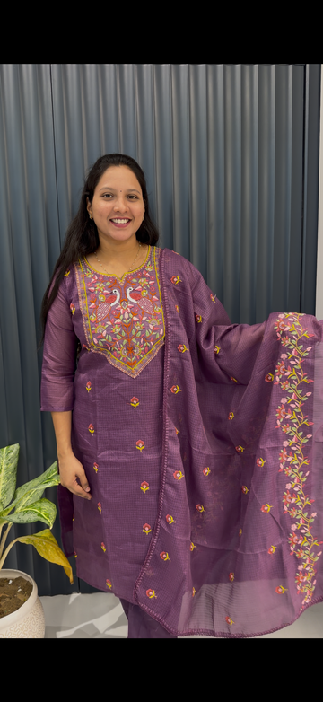 Kota straight cut 3-piece set