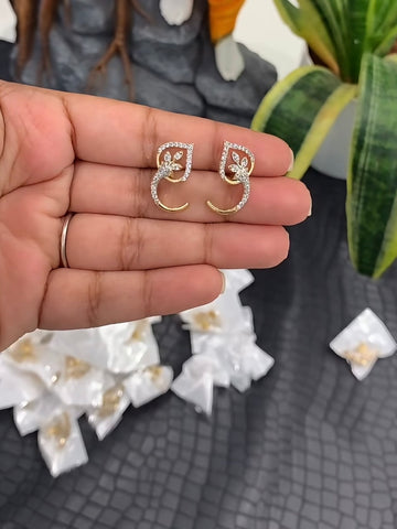 Beautiful CZ Stud Earrings