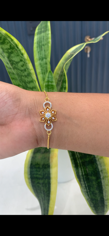 Beautiful white stone bracelet
