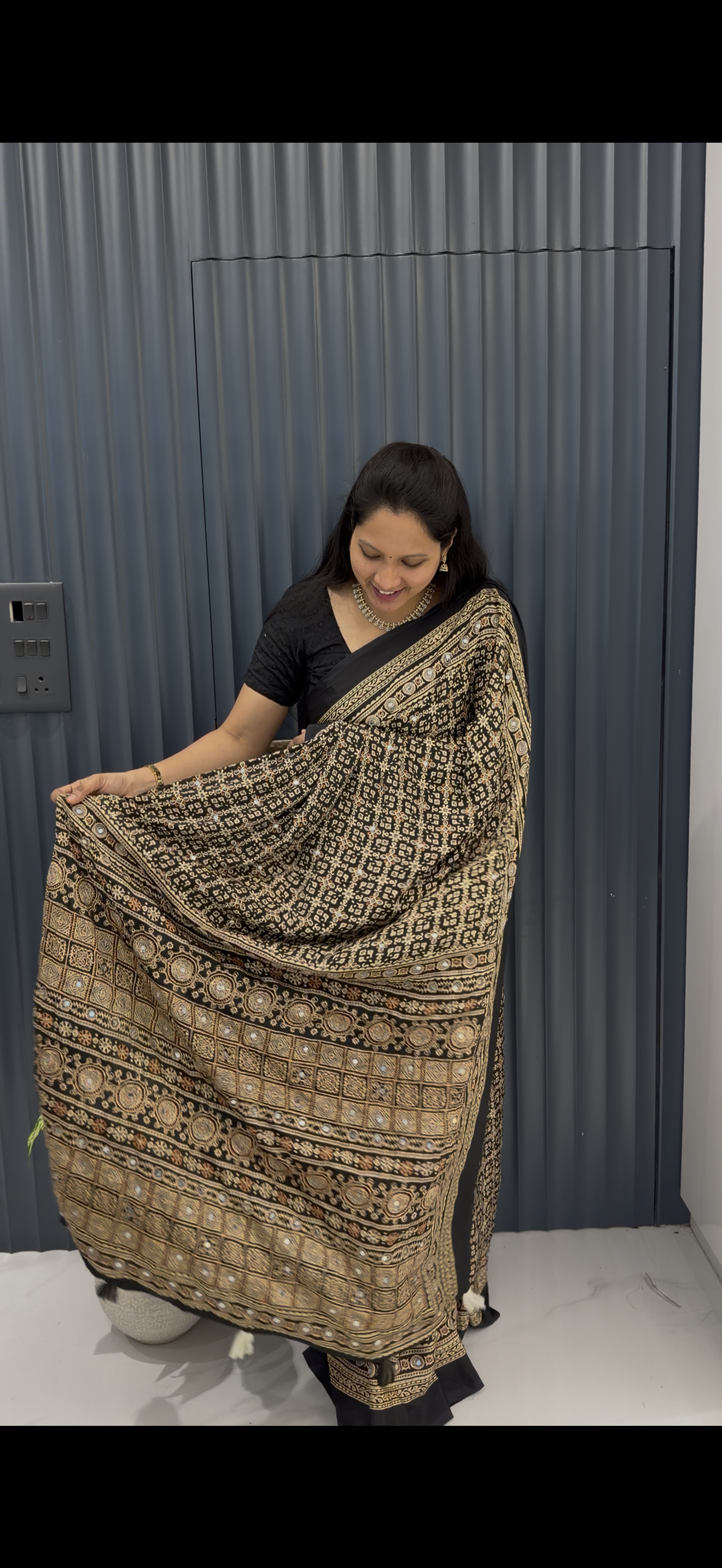 Soft crepe silk saree