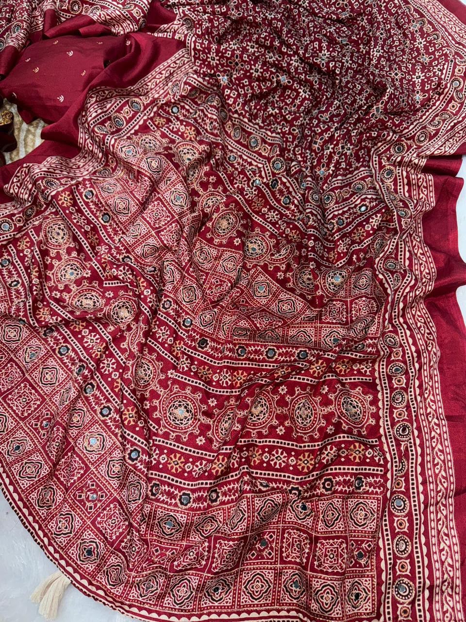 Soft crepe silk saree