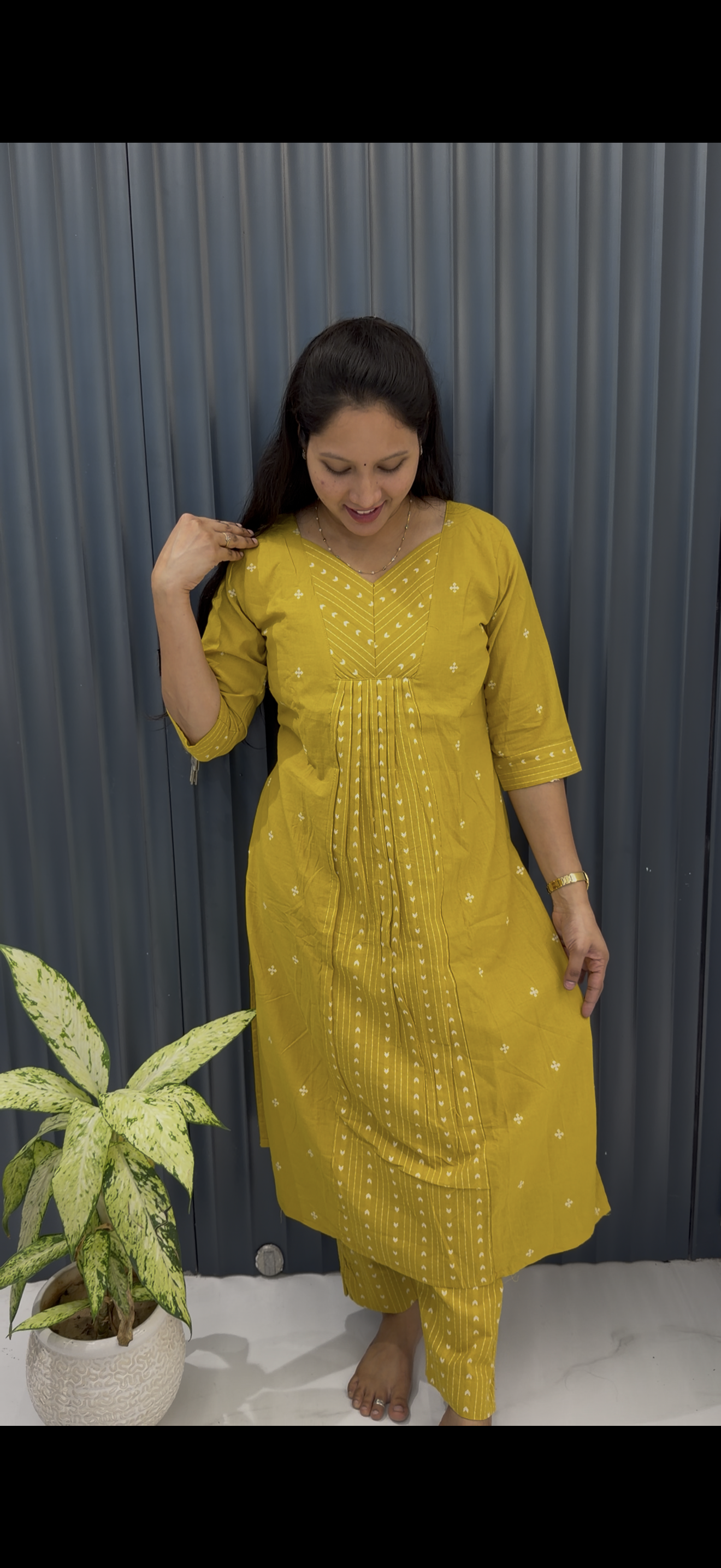 Cotton 2-piece co-ord set