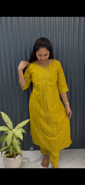 Cotton 2-piece co-ord set