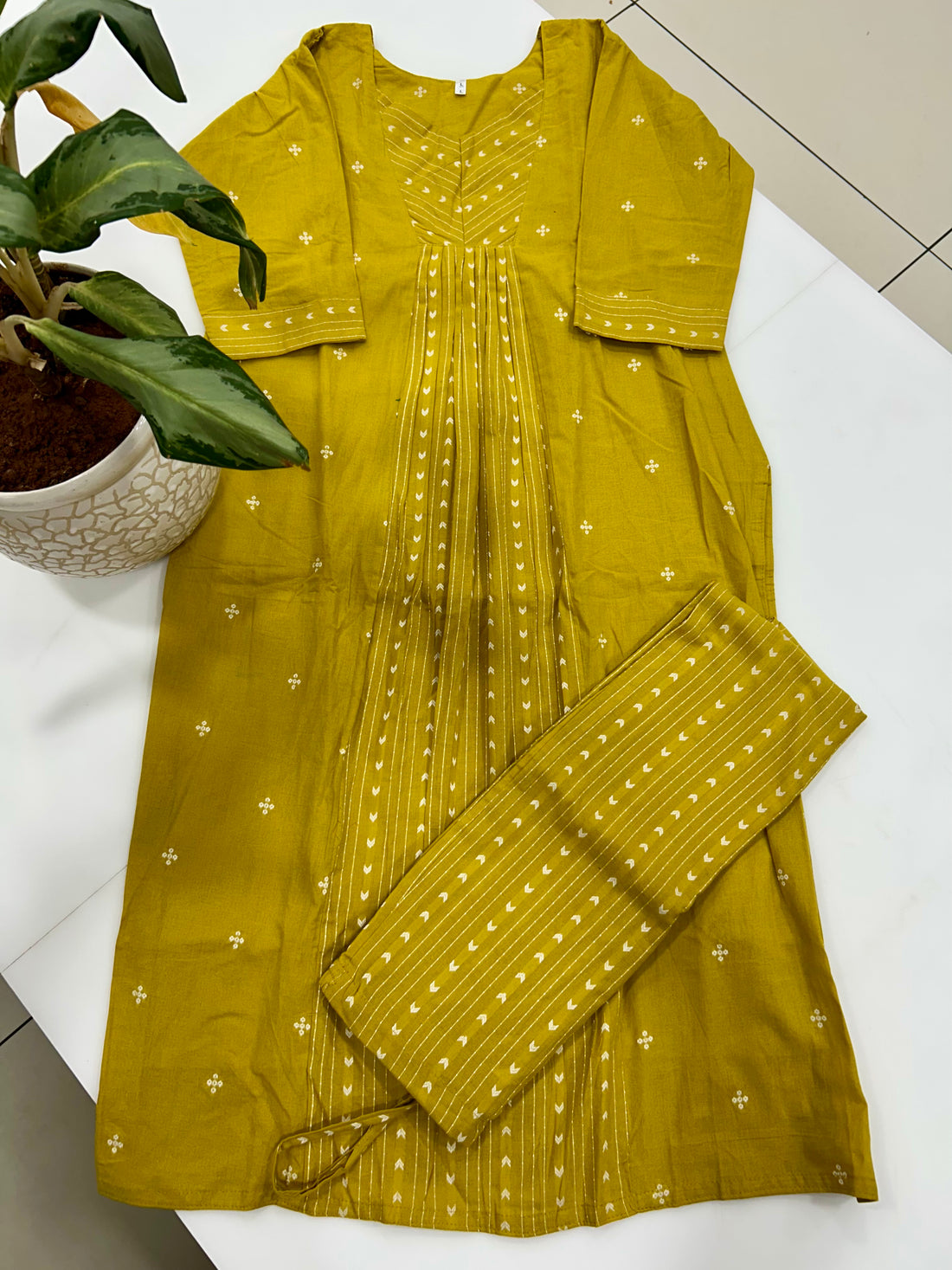 Cotton 2-piece co-ord set
