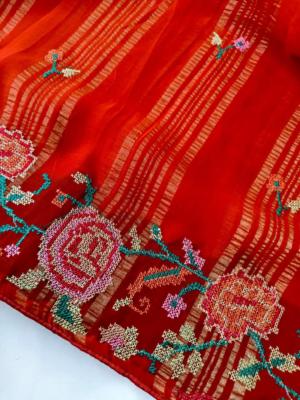 Soft chiffon saree