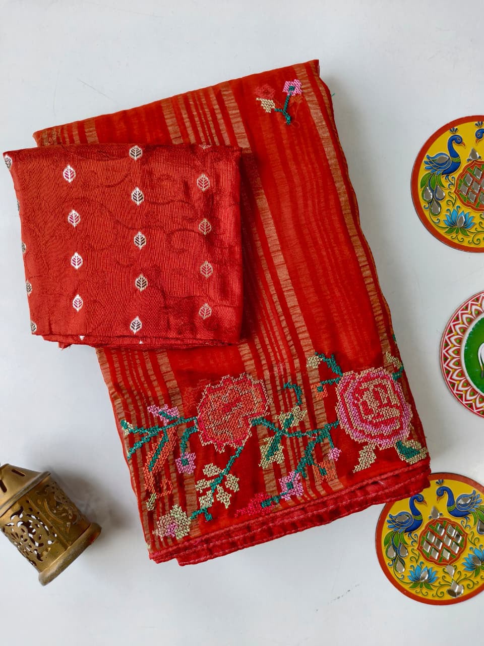 Soft chiffon saree