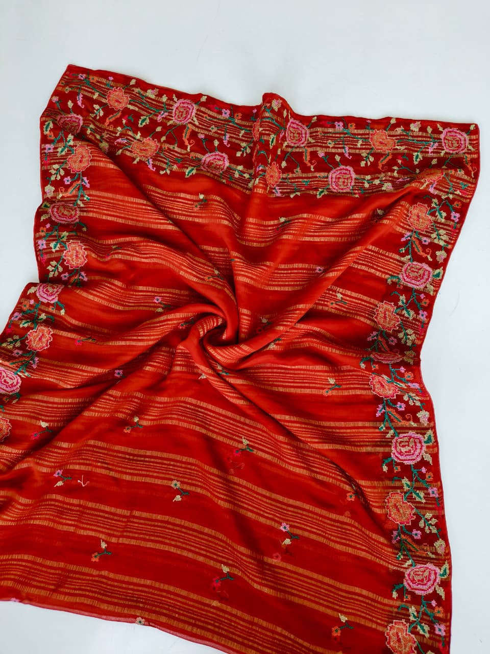 Soft chiffon saree