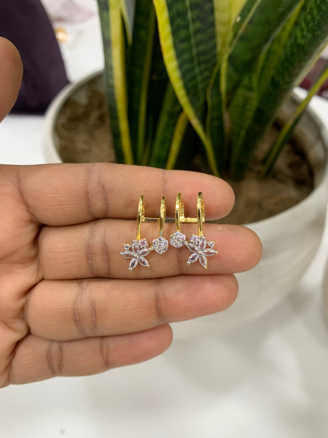 Beautiful white stone Bugadis