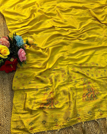 Beautiful zari work saree