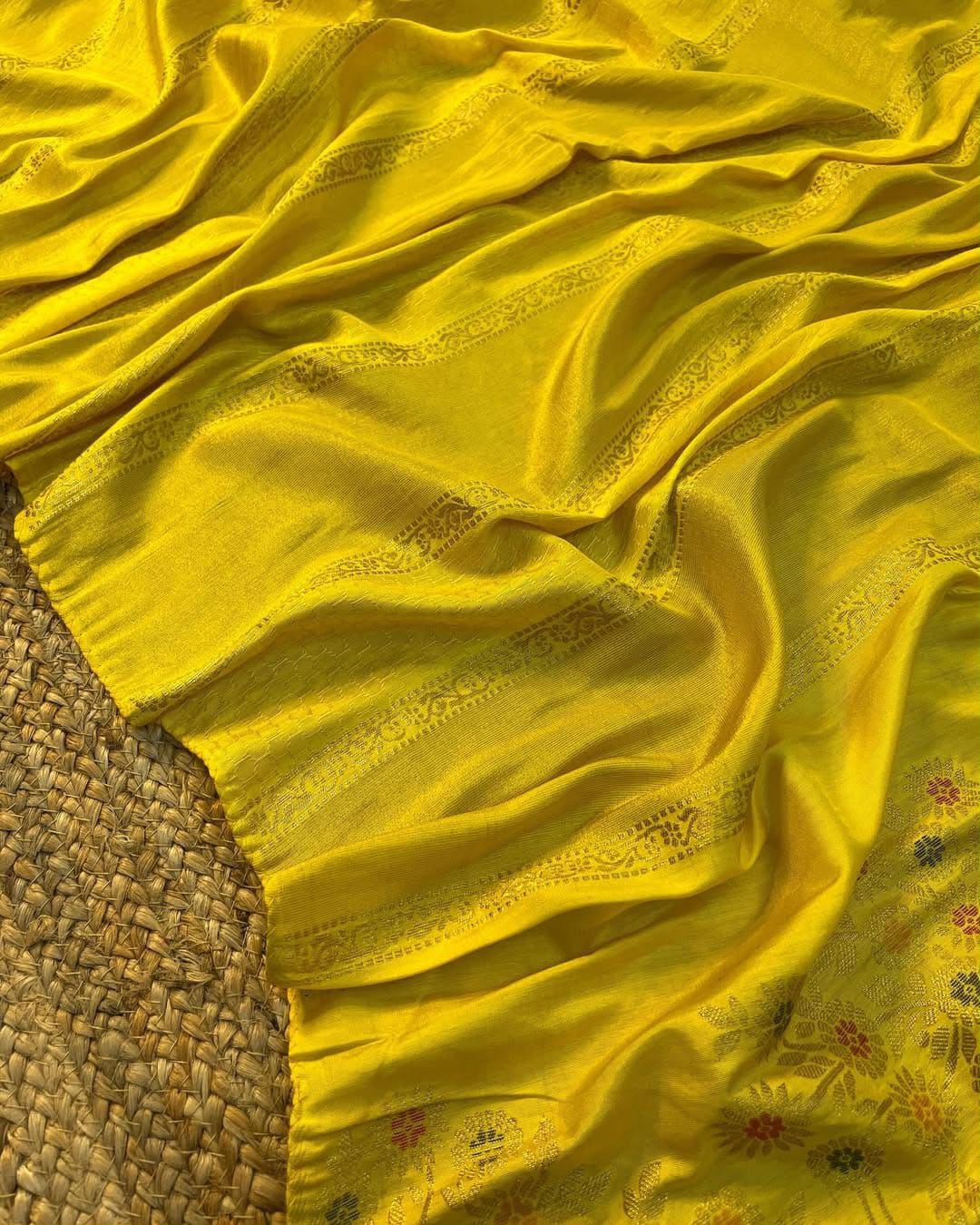 Beautiful zari work saree