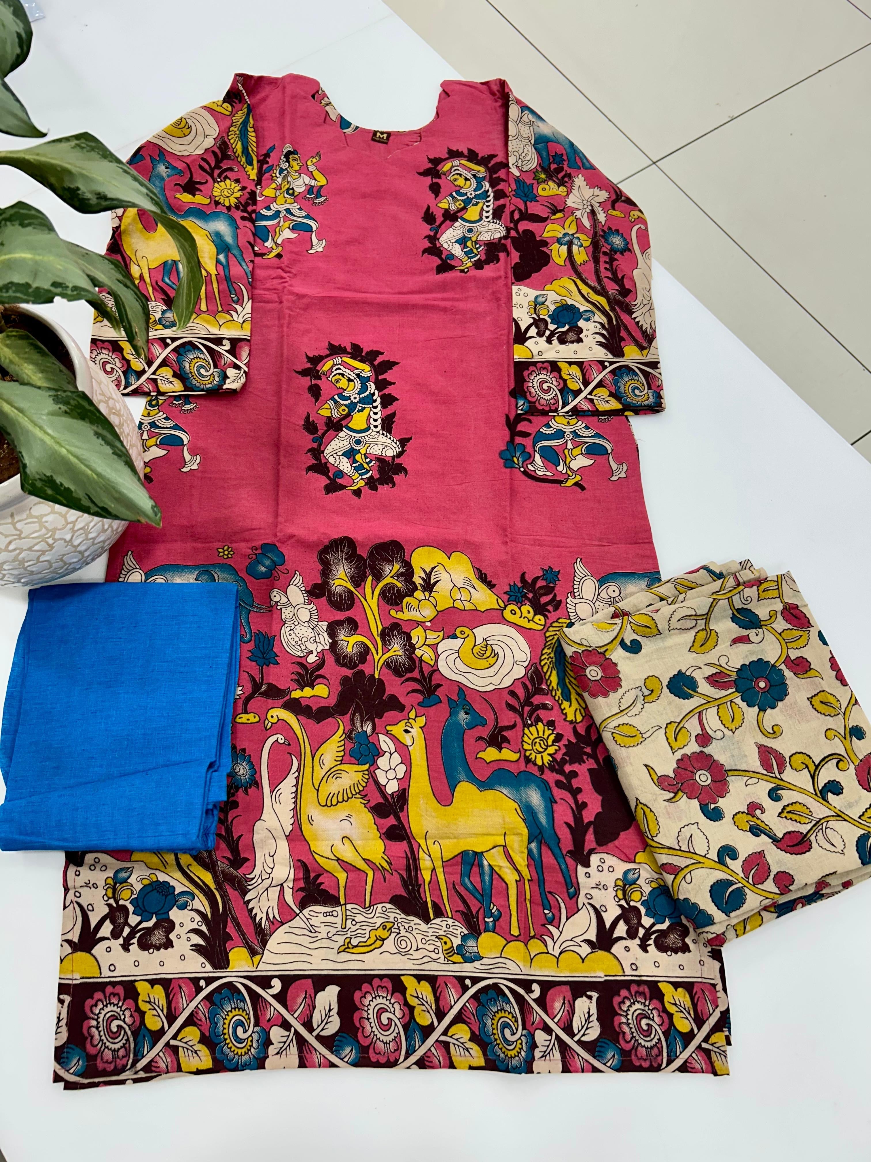 Kalamkari 3-piece set