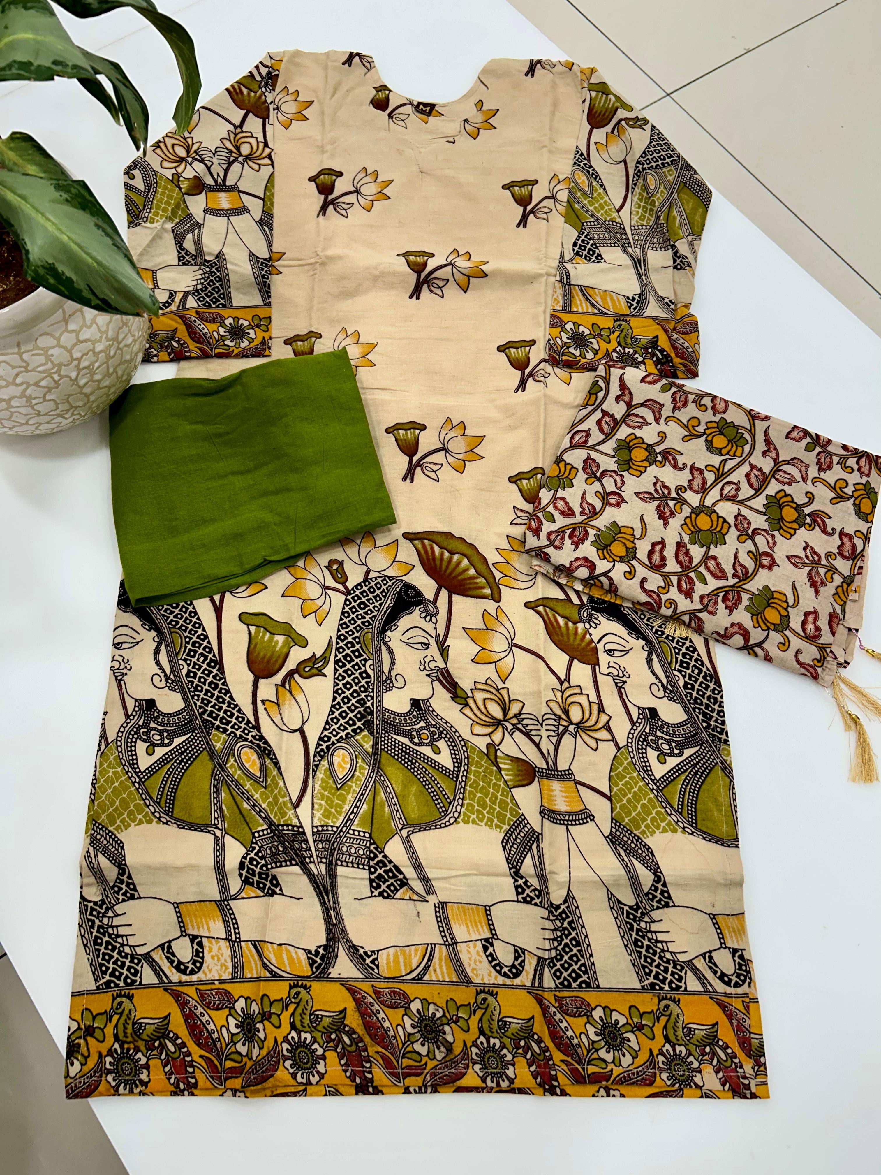 Kalamkari 3-piece set