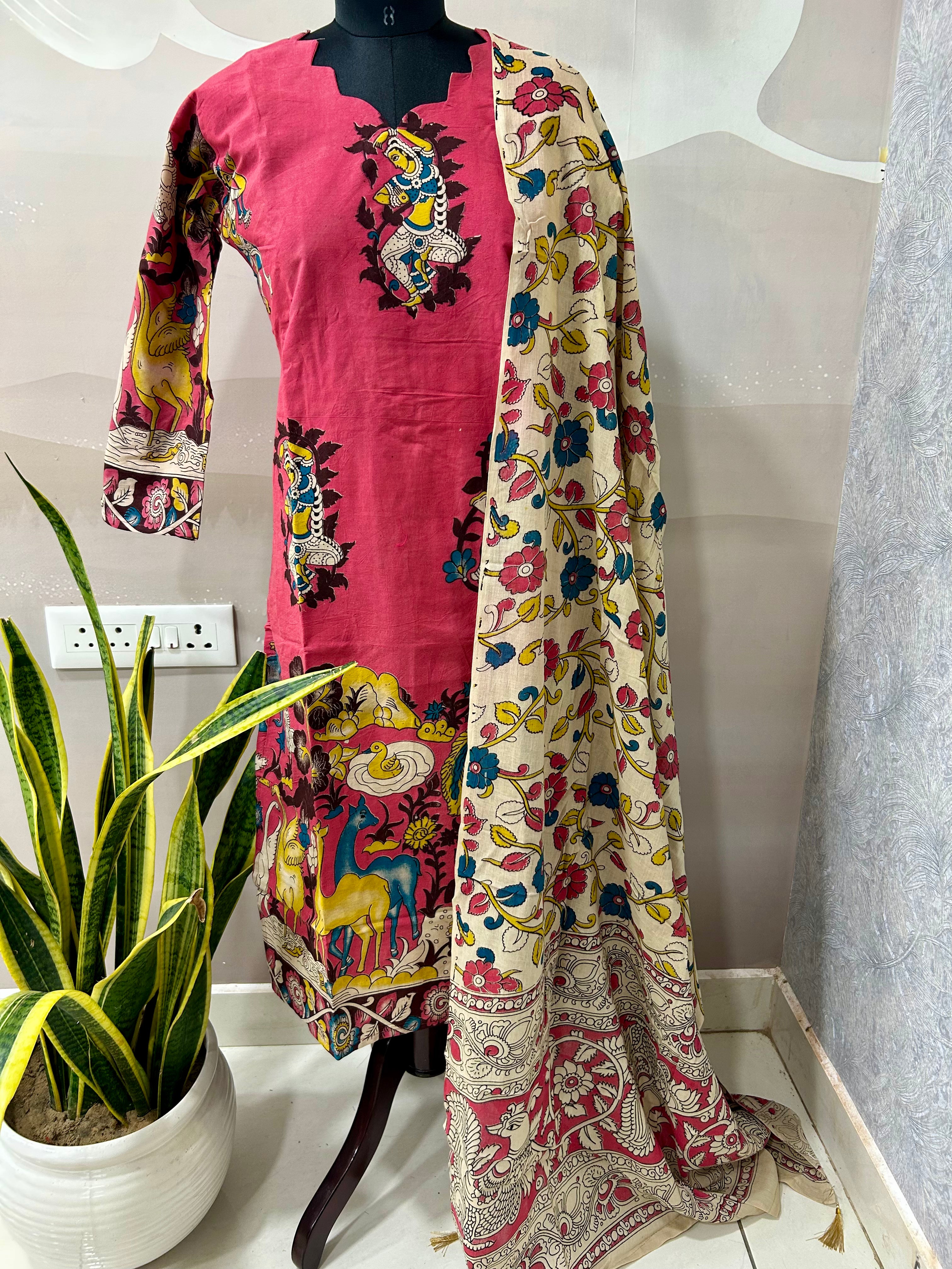 Kalamkari 3-piece set
