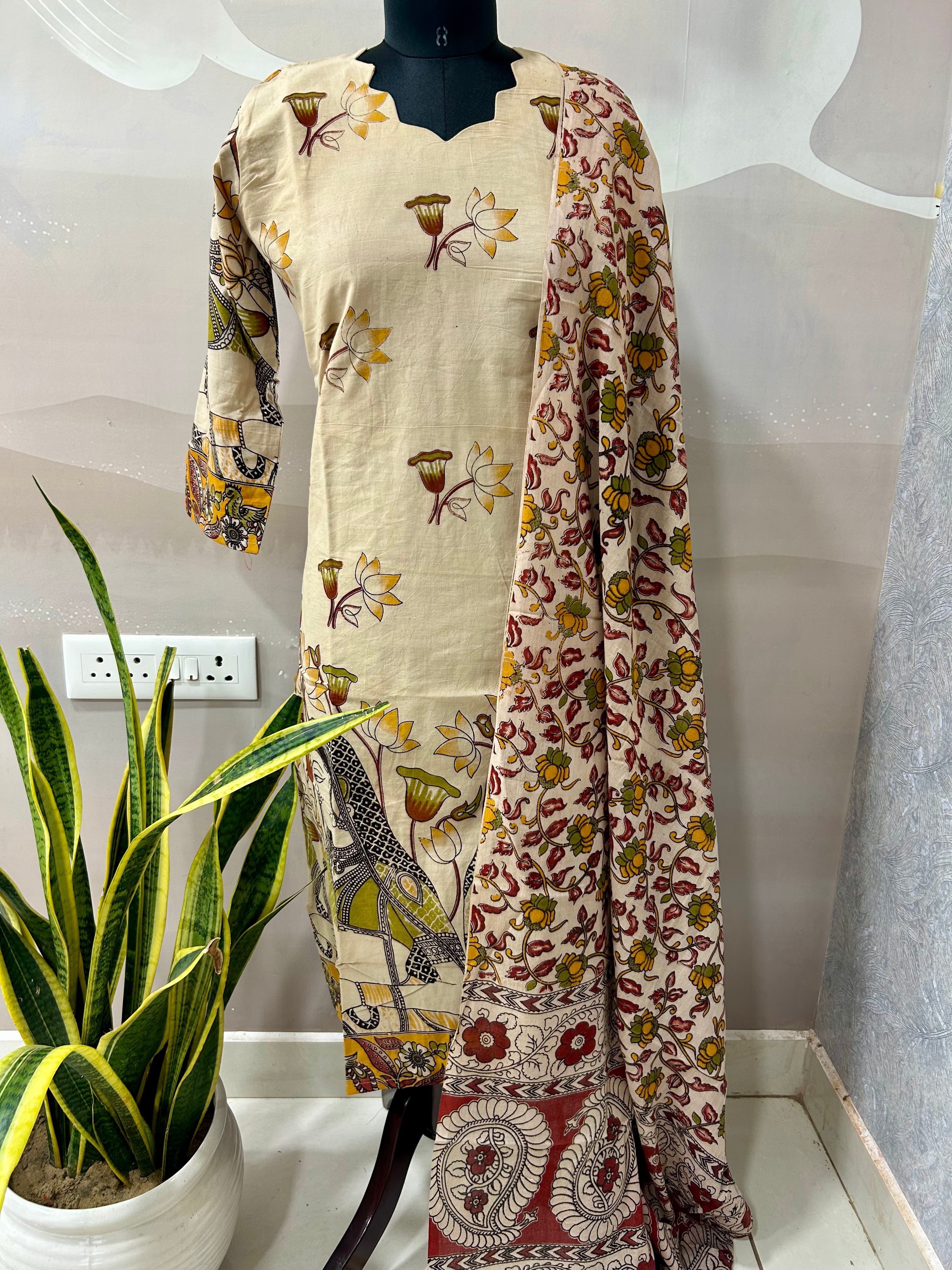 Kalamkari 3-piece set