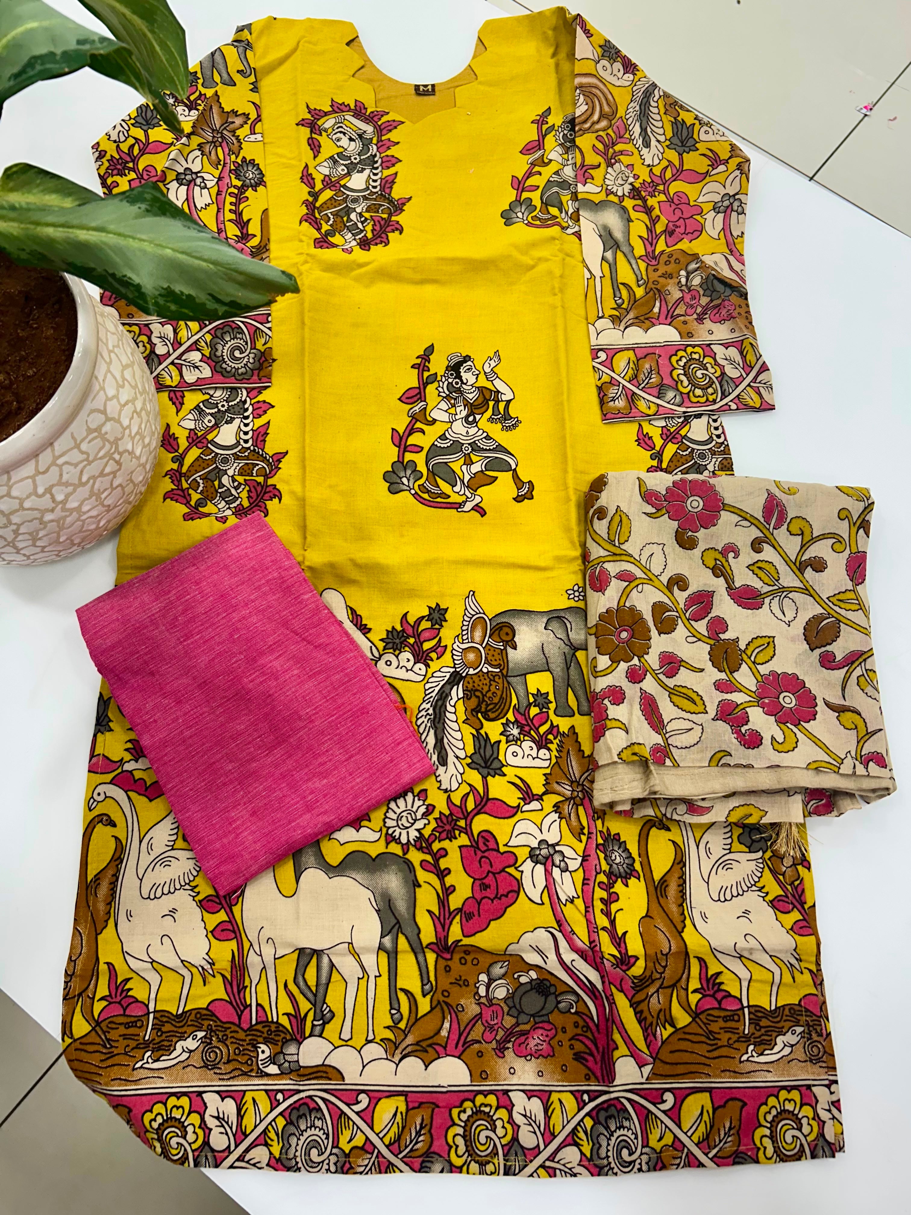 Kalamkari 3-piece set