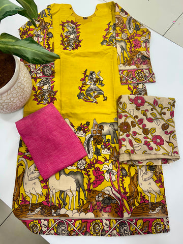 Kalamkari 3-piece set