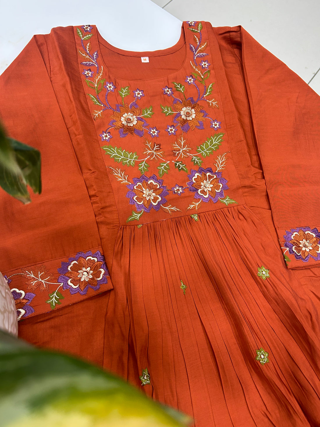 Mul chenderi A-line 3-piece set