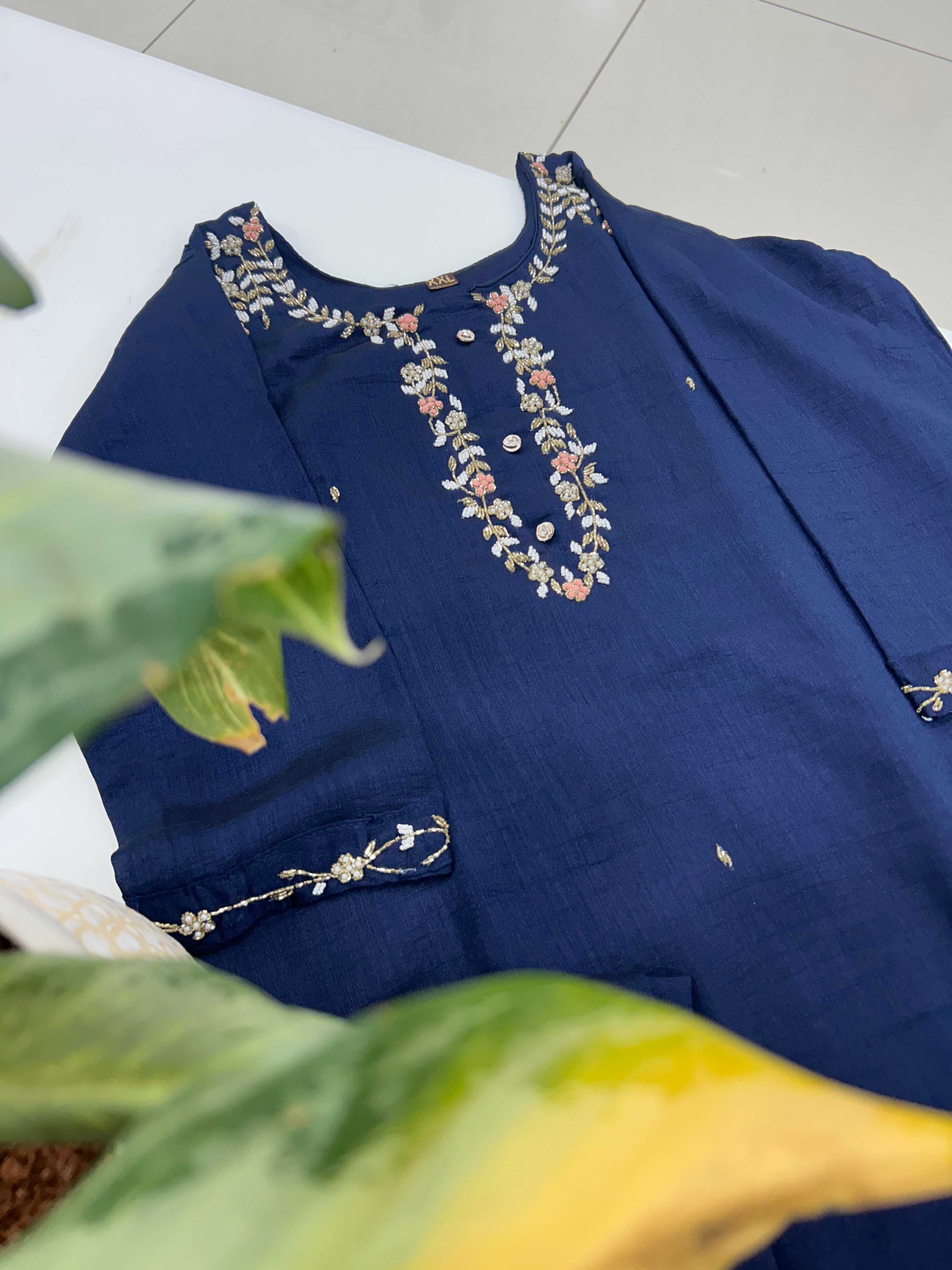 Roman silk 3-piece set