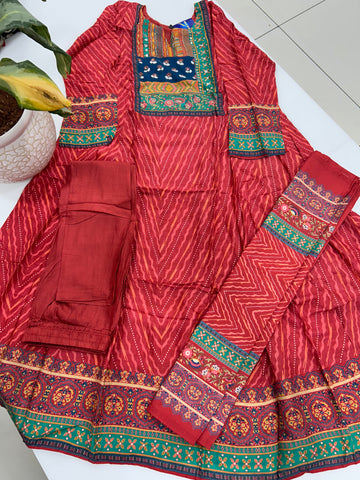 Rayon cotton 3-piece set