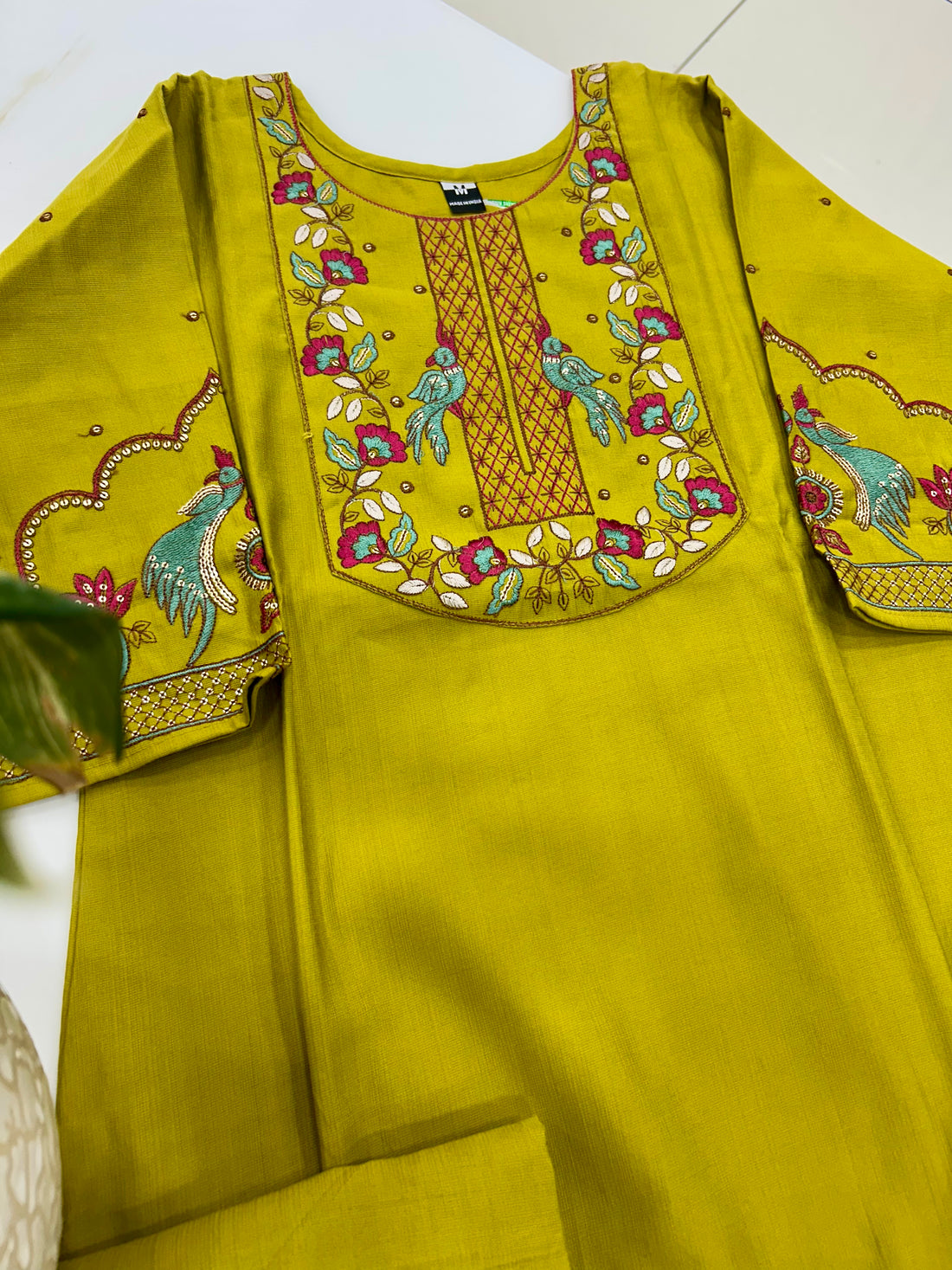 Beautiful rayon cotton 3-piece set
