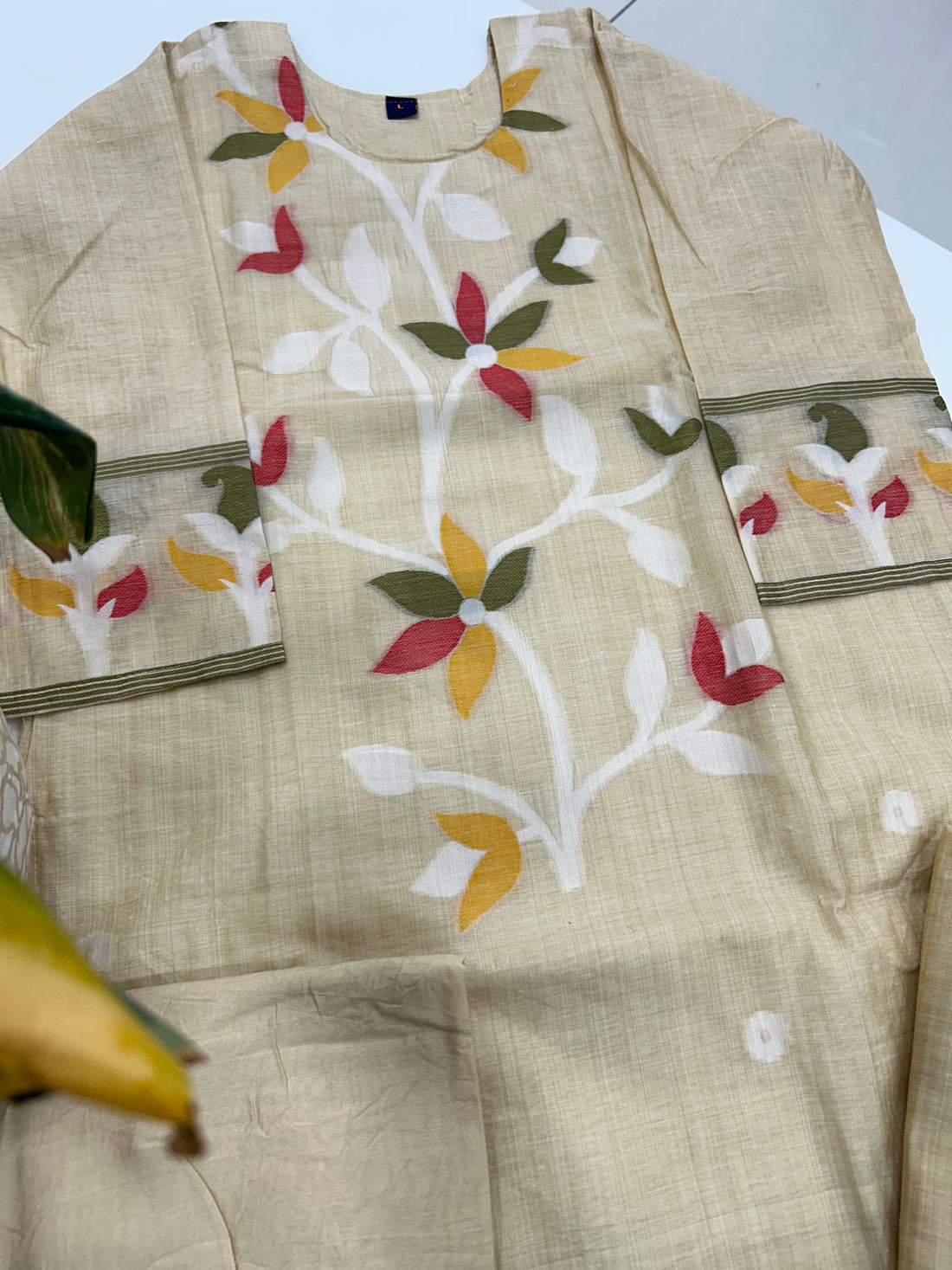 Jamdani cotton 3-piece set