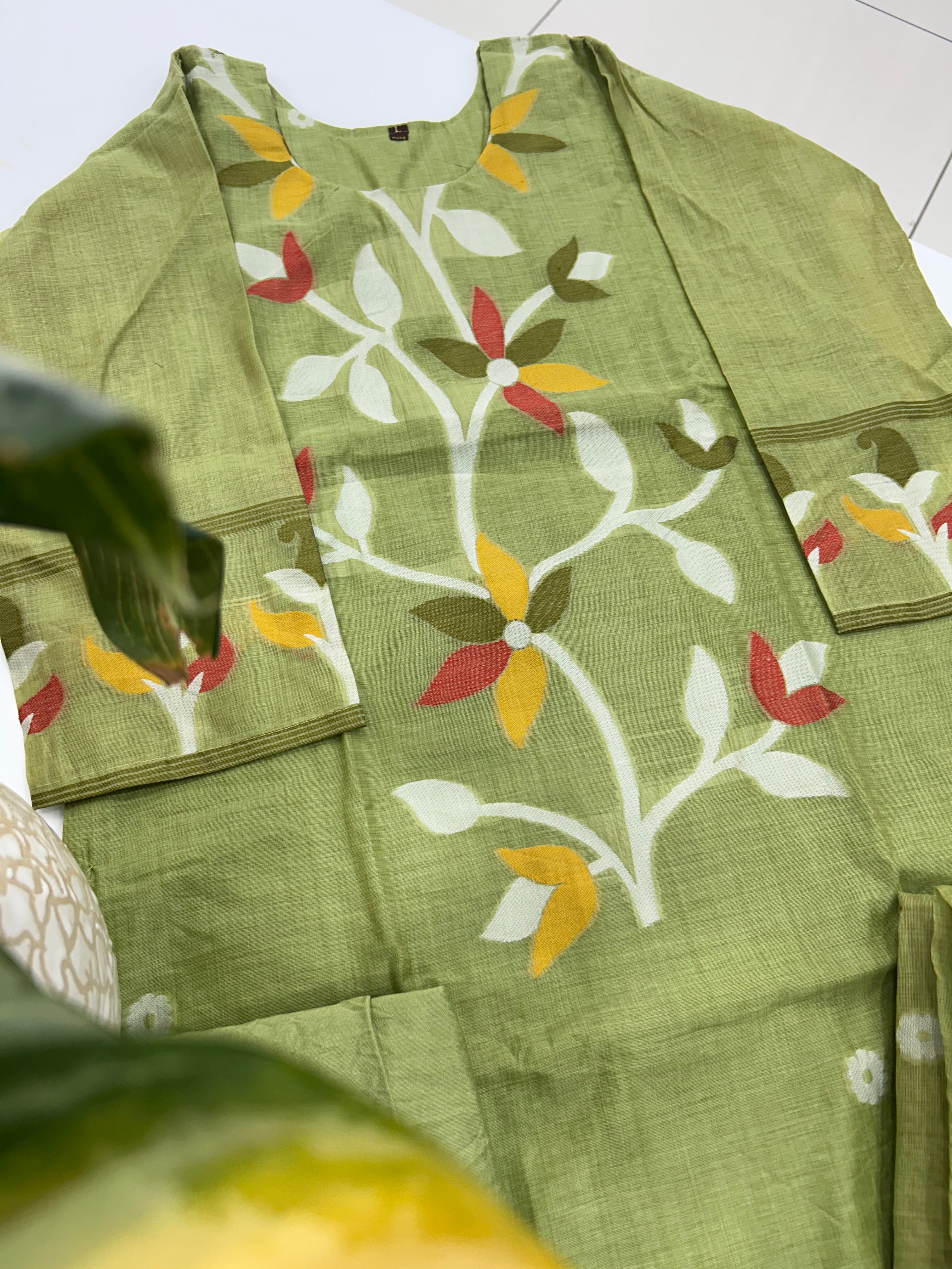 Jamdhani cotton 3-piece set
