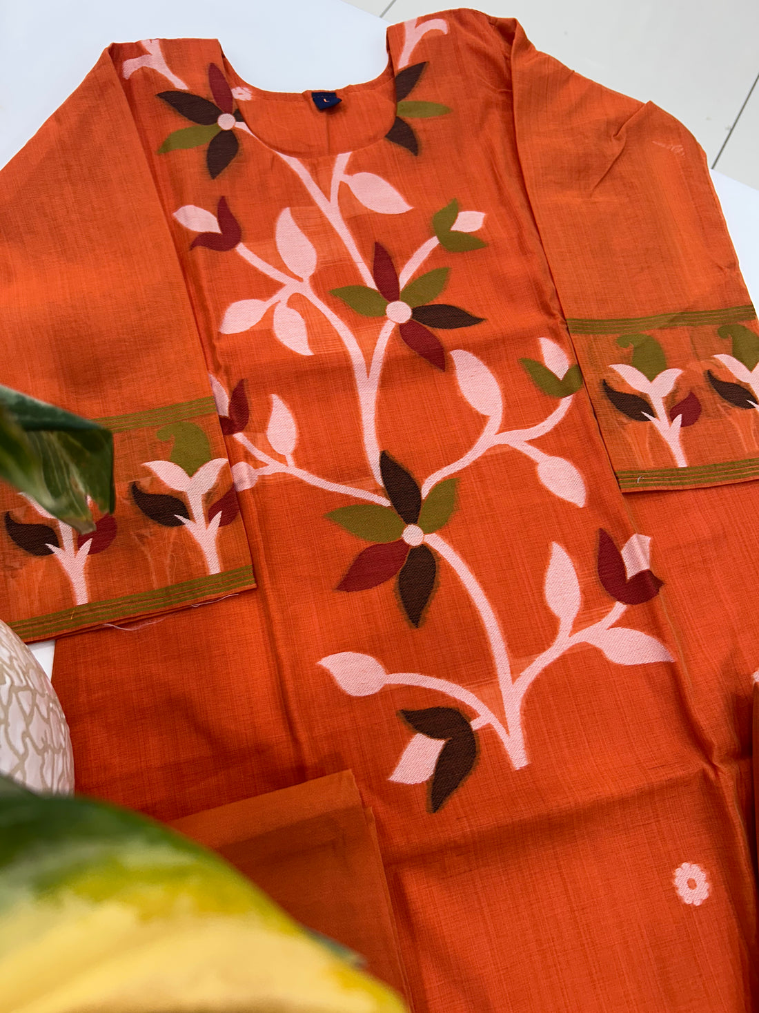 Jamdani cotton 3-piece set